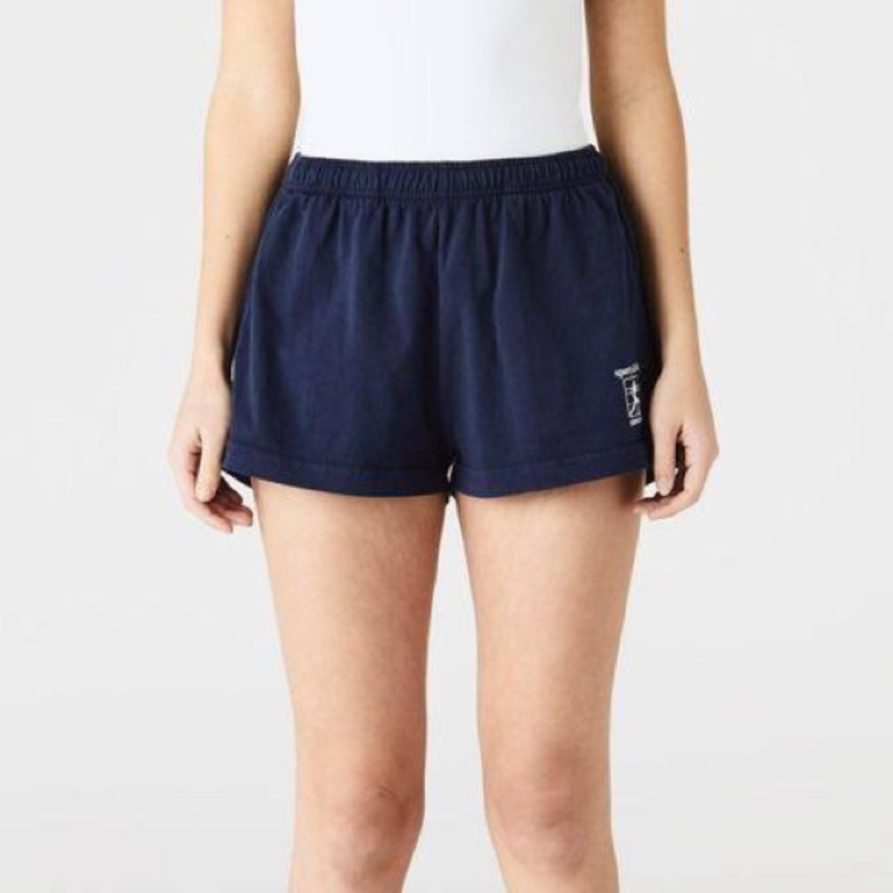 COPY - Sporty & Rich shorts navy blue mini sport active